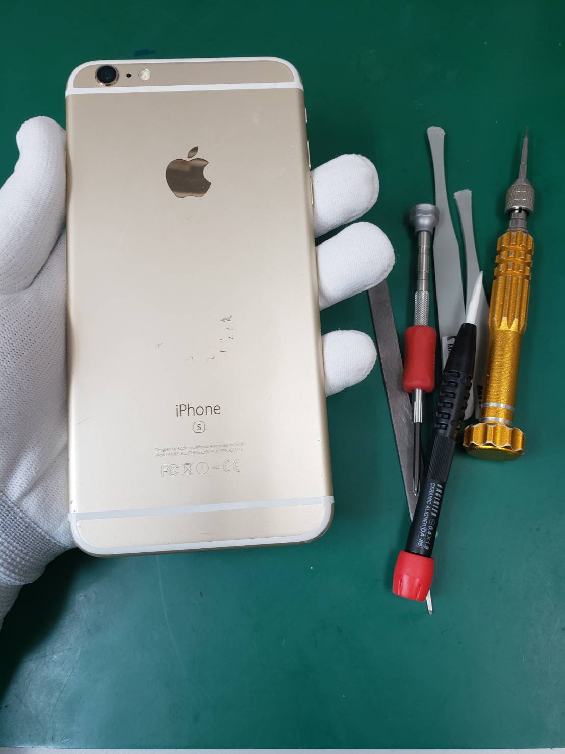 6splus  画面修理でご来店