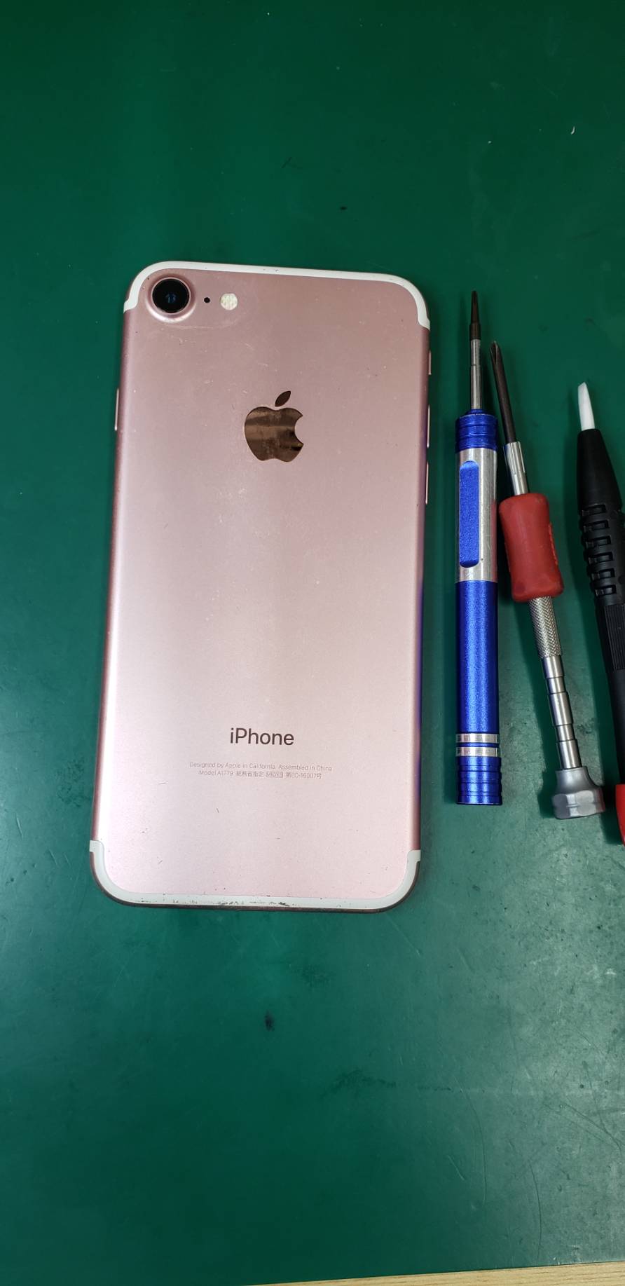 ７画面修理でご来店