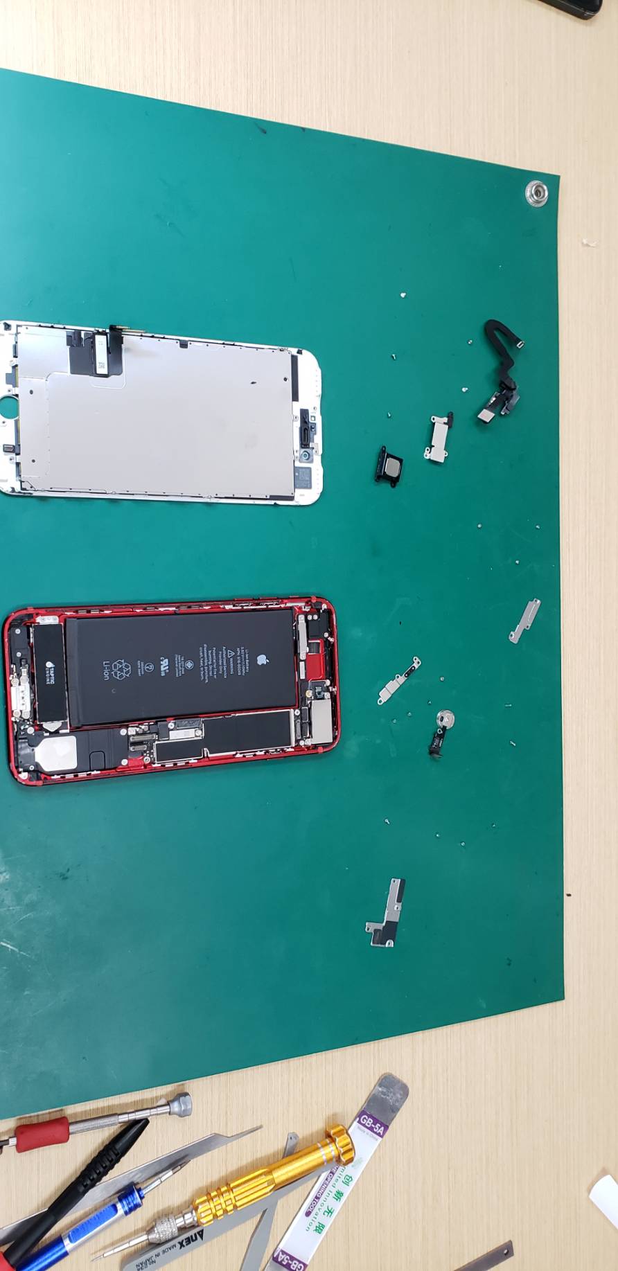 ７plusの画面割れ修理でご来店