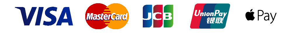 各種クレジットカード使えます