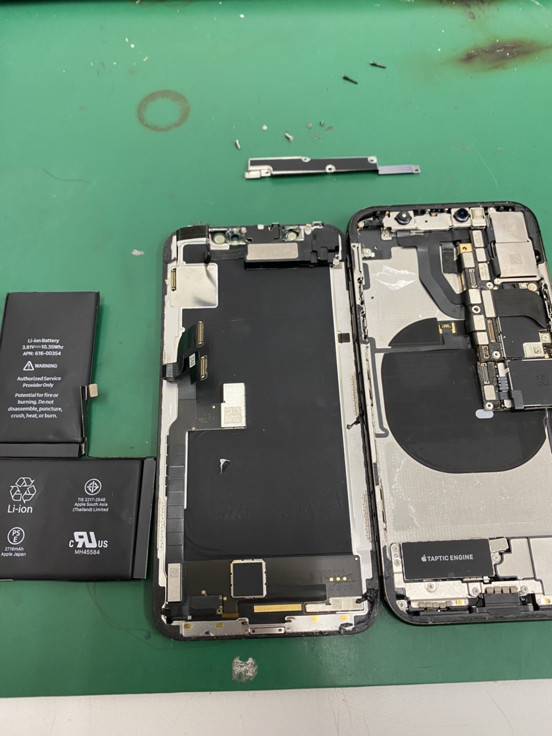 XSのバッテリー交換でご来店