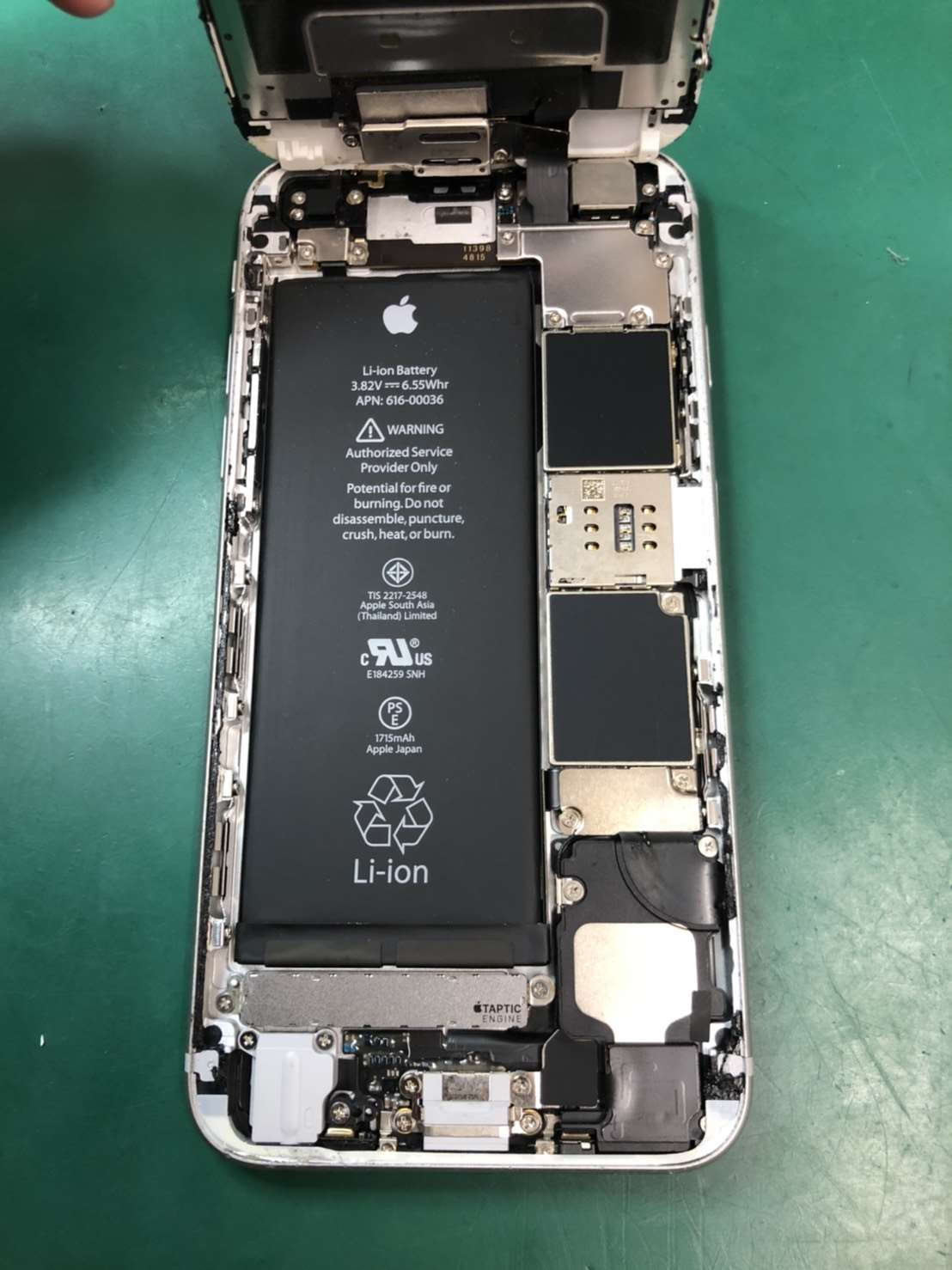 6s修理でご来店