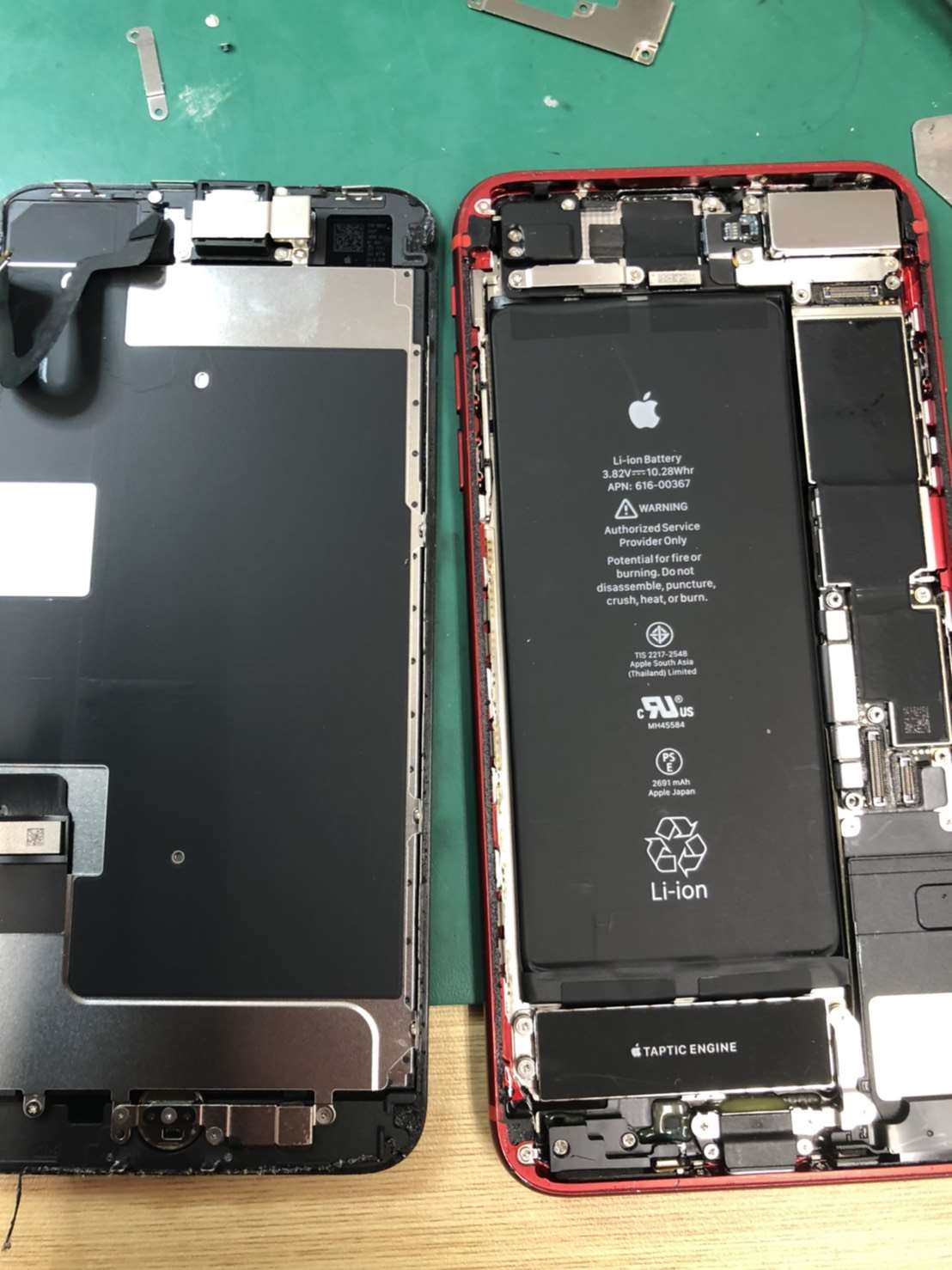  8plusの画面割れ修理でご来店