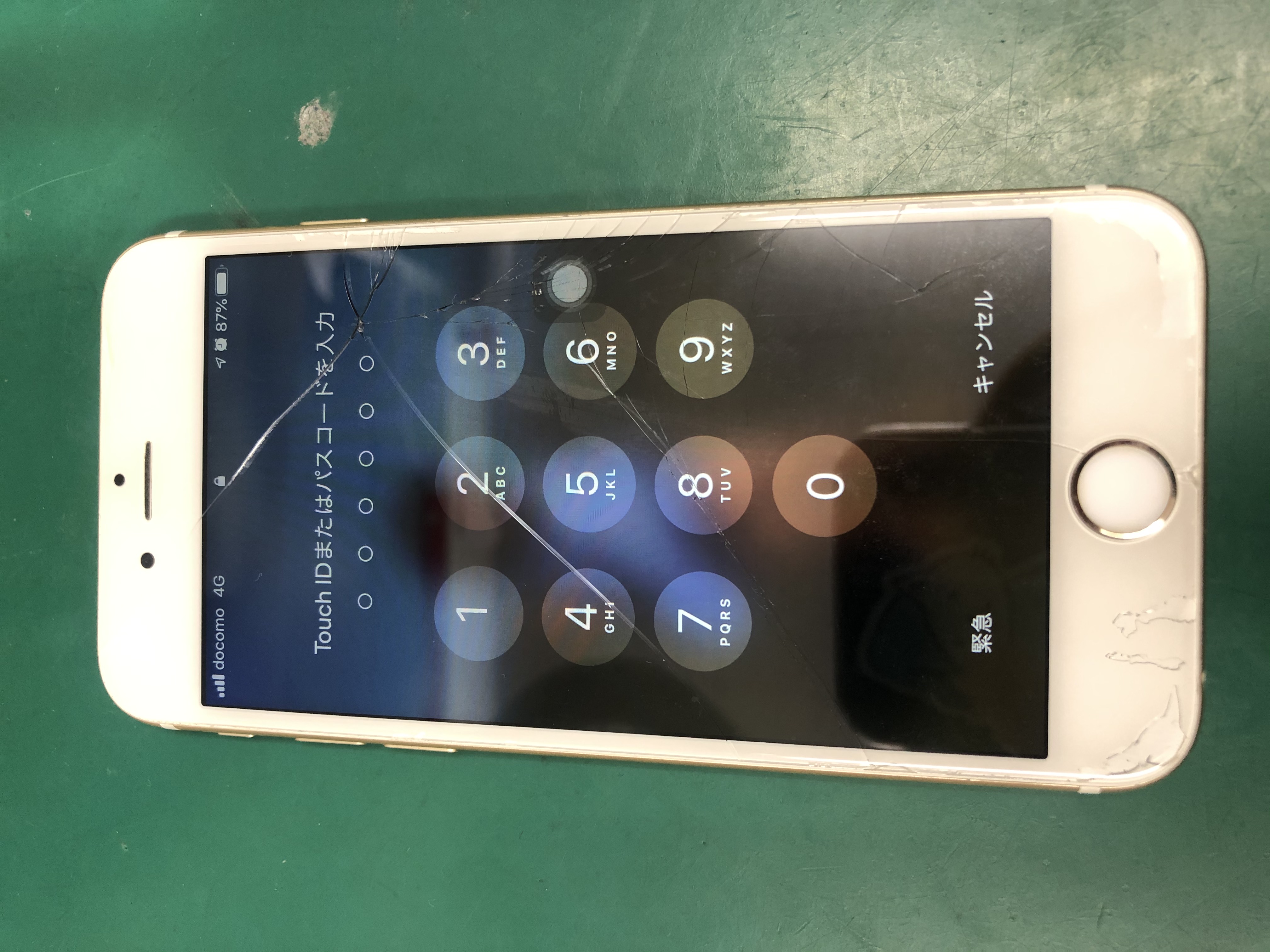 6s 液晶割れ修理でご来店